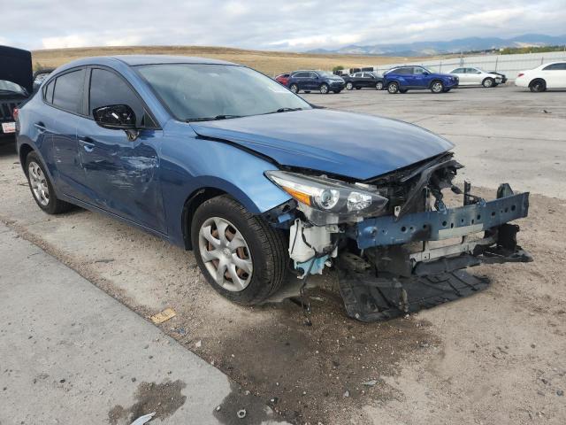 JM1BN1U70H1100550 - 2017 MAZDA 3 SPORT BLUE photo 4