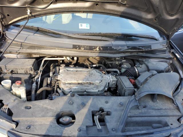 5FNRL5H49EB019979 - 2014 HONDA ODYSSEY EX GRAY photo 12