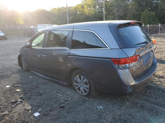 5FNRL5H49EB019979 - 2014 HONDA ODYSSEY EX GRAY photo 2
