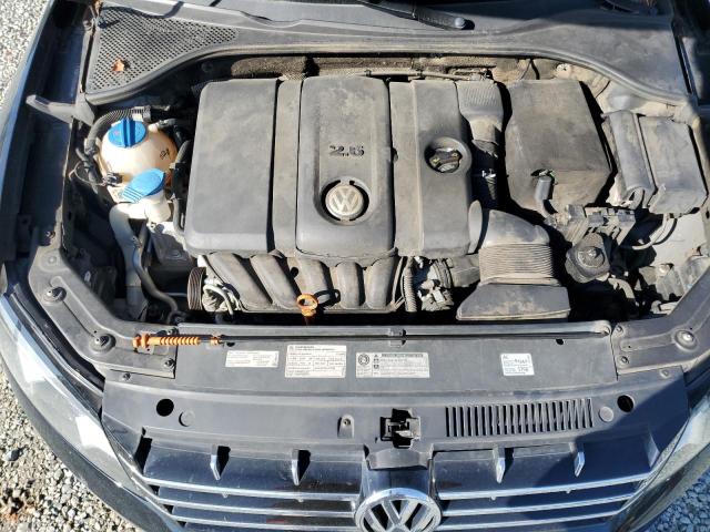 1VWCP7A3XCC015972 - 2012 VOLKSWAGEN PASSAT SEL შავი ფოტო 11