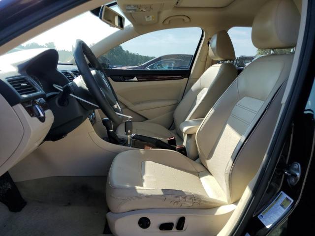 1VWCP7A3XCC015972 - 2012 VOLKSWAGEN PASSAT SEL შავი ფოტო 7