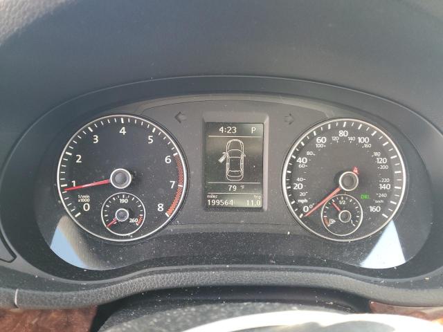 1VWCP7A3XCC015972 - 2012 VOLKSWAGEN PASSAT SEL შავი ფოტო 9