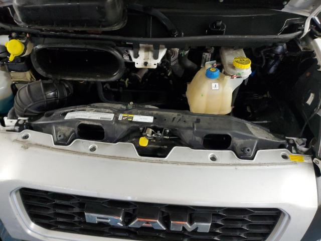 3C6LRVDG3ME547775 - 2021 RAM PROMASTER 2500 HIGH WHITE photo 12