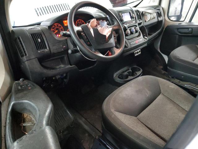 3C6LRVDG3ME547775 - 2021 RAM PROMASTER 2500 HIGH WHITE photo 8