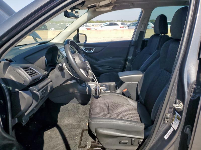 JF2SKAEC8NH417386 - 2022 SUBARU FORESTER PREMIUM GRAY photo 7