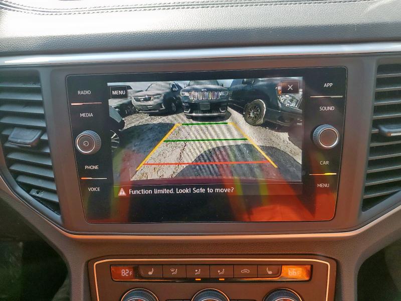 1V2JR2CA1MC510483 - 2021 VOLKSWAGEN ATLAS SE أحمر صورة 13