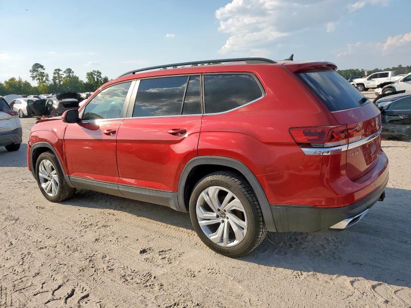 1V2JR2CA1MC510483 - 2021 VOLKSWAGEN ATLAS SE أحمر صورة 2