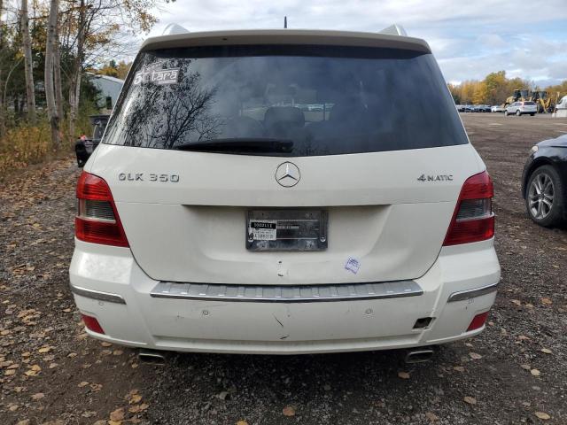 WDCGG8HB7AF388318 - 2010 MERCEDES-BENZ GLK 350 4MATIC WHITE photo 6