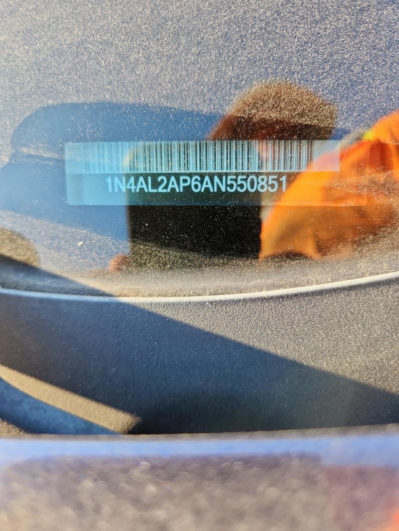 1N4AL2AP6AN550851 - 2011 NISSAN ALTIMA BASE BLUE photo 12