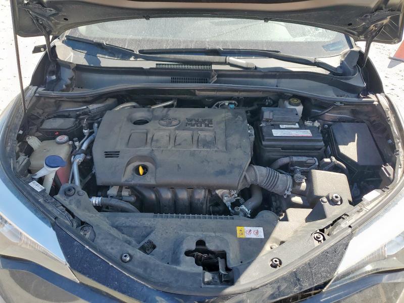 NMTKHMBX3MR138121 - 2021 TOYOTA C-HR XLE GRAY photo 12