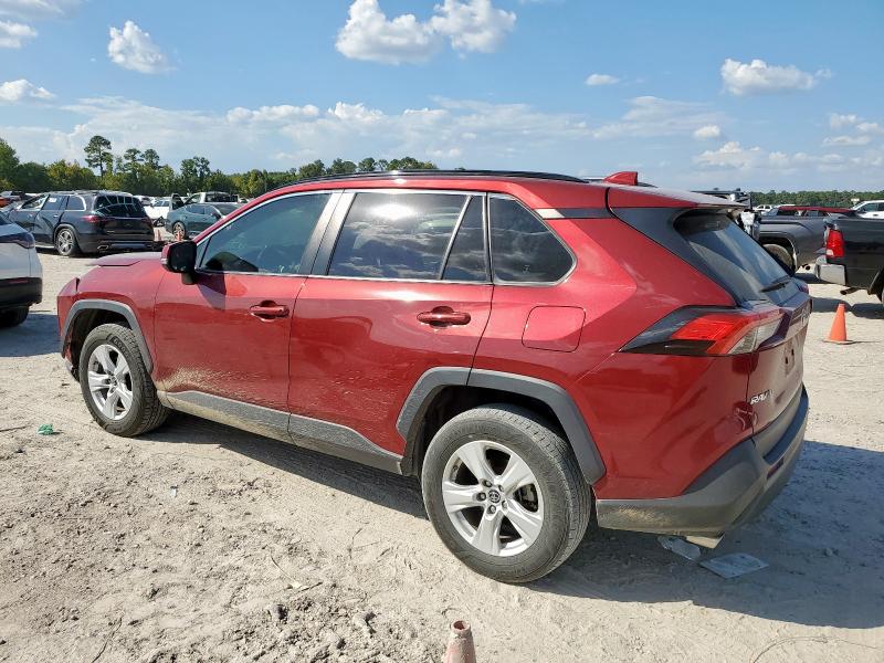 JTMW1RFV5KD033294 - 2019 TOYOTA RAV4 XLE Красный фото 2