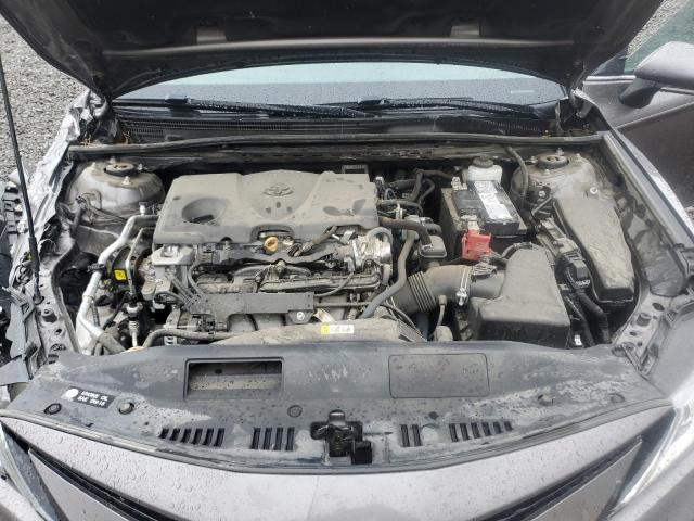 4T1C11BK5MU037859 - 2021 TOYOTA CAMRY LE GRAY photo 11