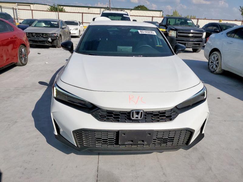 2HGFE2F57SH578459 - 2025 HONDA CIVIC SPORT თეთრი ფოტო 5