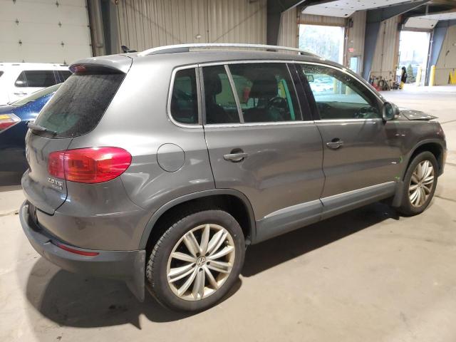 WVGBV3AX4EW549644 - 2014 VOLKSWAGEN TIGUAN S GRAY photo 3