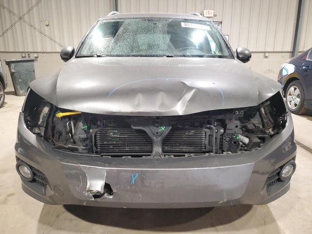 WVGBV3AX4EW549644 - 2014 VOLKSWAGEN TIGUAN S GRAY photo 5