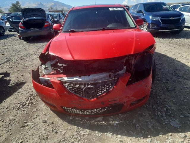 JM1BK32F771631337 - 2007 MAZDA 3 I RED photo 5
