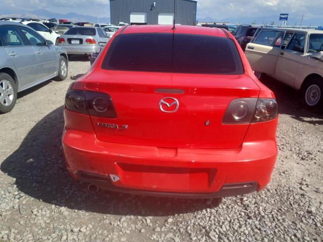 JM1BK32F771631337 - 2007 MAZDA 3 I RED photo 6