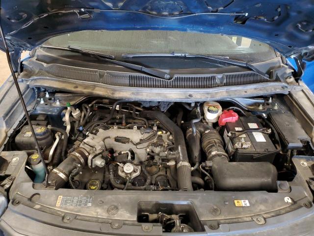 1FM5K8AT3JGC19434 - 2018 FORD EXPLORER POLICE INTERCEPTOR Bleu photo 12