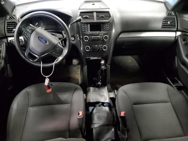 1FM5K8AT3JGC19434 - 2018 FORD EXPLORER POLICE INTERCEPTOR Bleu photo 8