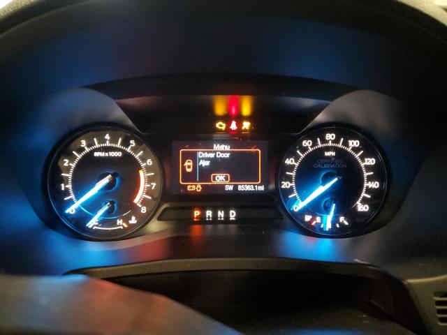 1FM5K8AT3JGC19434 - 2018 FORD EXPLORER POLICE INTERCEPTOR Bleu photo 9