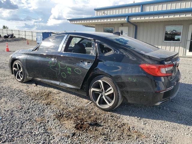 1HGCV1F33JA188113 - 2018 HONDA ACCORD SPORT Қара фото 2