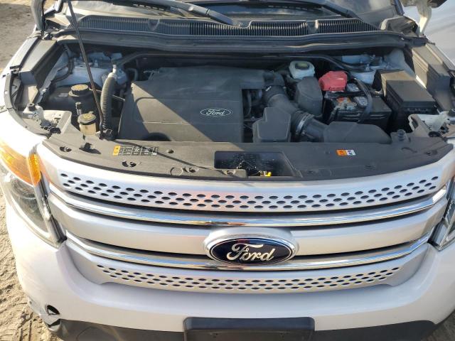 1FM5K8D89EGB56918 - 2014 FORD EXPLORER XLT WHITE photo 12