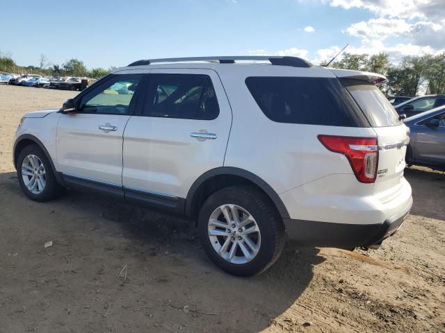 1FM5K8D89EGB56918 - 2014 FORD EXPLORER XLT WHITE photo 2