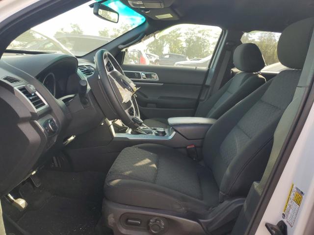 1FM5K8D89EGB56918 - 2014 FORD EXPLORER XLT WHITE photo 7
