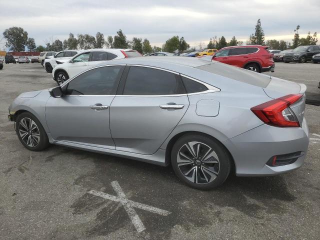 19XFC1F79HE213334 - 2017 HONDA CIVIC EXL SILVER photo 2