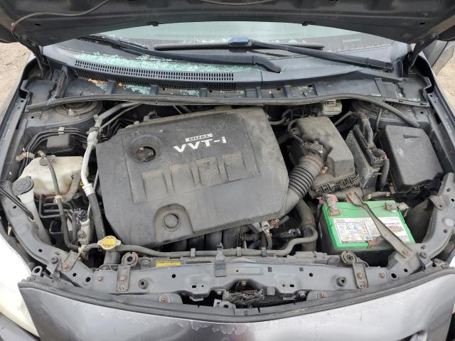 2T1BU4EE9AC216915 - 2010 TOYOTA COROLLA BASE Մոխրագույն լուսանկար 11