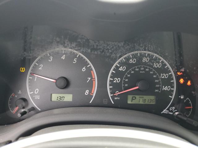 2T1BU4EE9AC216915 - 2010 TOYOTA COROLLA BASE Մոխրագույն լուսանկար 9