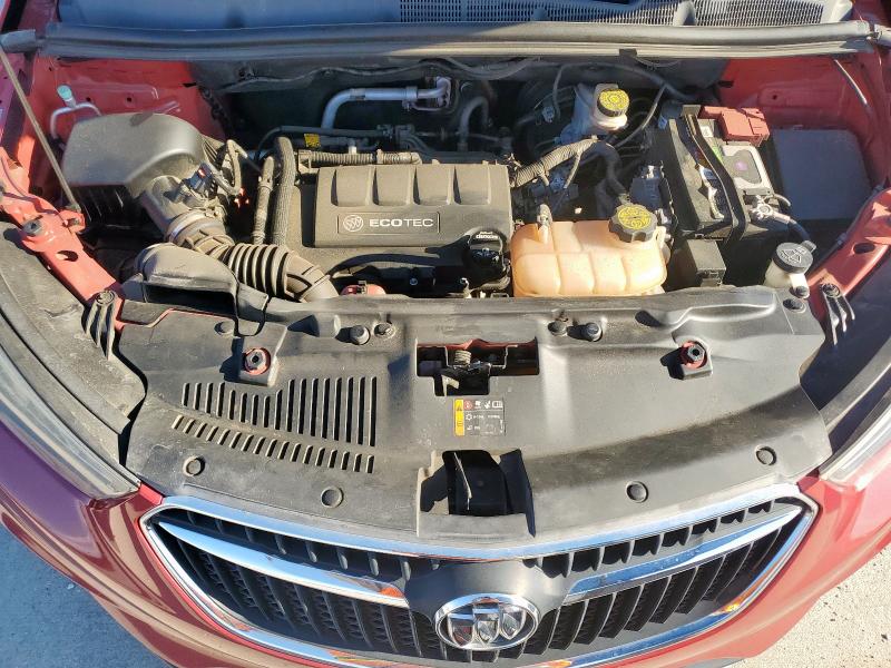 KL4CJASB0JB633581 - 2018 BUICK ENCORE PREFERRED Բորդո լուսանկար 12