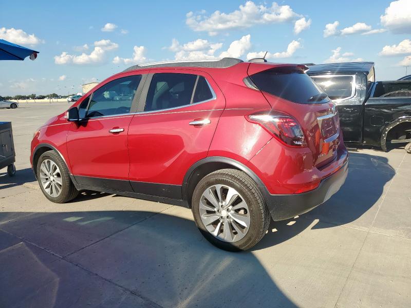 KL4CJASB0JB633581 - 2018 BUICK ENCORE PREFERRED Բորդո լուսանկար 2