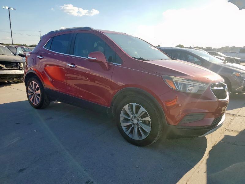 KL4CJASB0JB633581 - 2018 BUICK ENCORE PREFERRED Բորդո լուսանկար 4