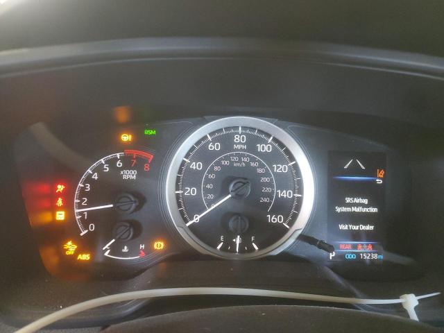 JTDVPMAE9NJ230933 - 2022 TOYOTA COROLLA LE 灰色 照片 9