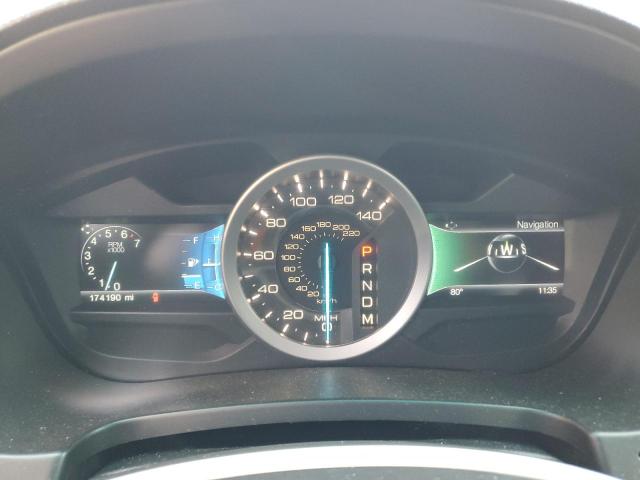 1FM5K8GT9FGB67189 - 2015 FORD EXPLORER SPORT RED photo 9