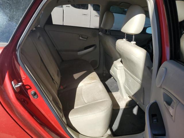 JTDKN3DU7B1338081 - 2011 TOYOTA PRIUS RED photo 10