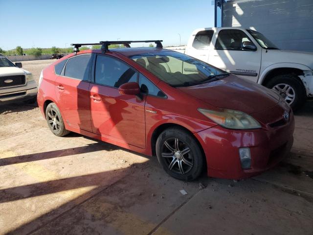 JTDKN3DU7B1338081 - 2011 TOYOTA PRIUS RED photo 4