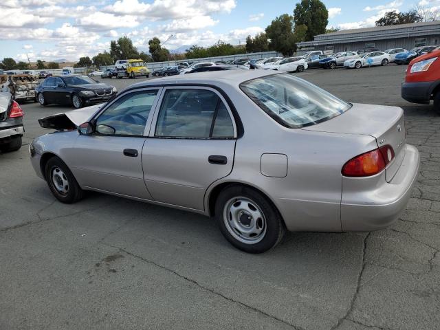 1NXBR12E12Z582100 - 2002 TOYOTA COROLLA CE SILVER photo 2