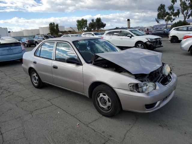 1NXBR12E12Z582100 - 2002 TOYOTA COROLLA CE SILVER photo 4