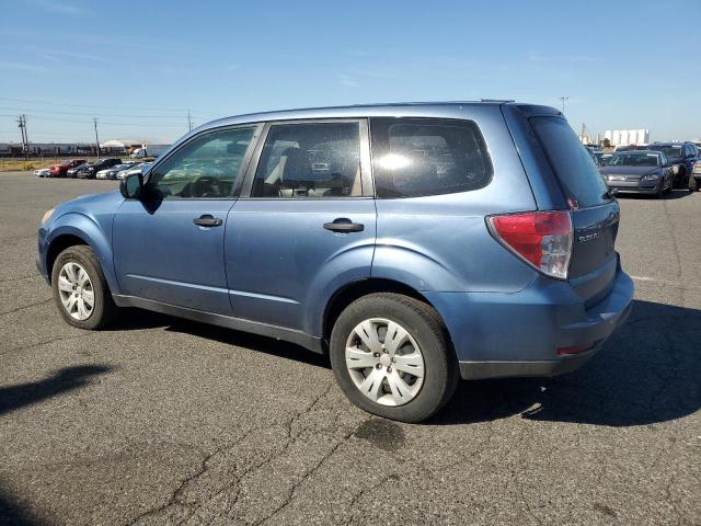 JF2SH61689H791529 - 2009 SUBARU FORESTER 2.5X BLUE photo 2