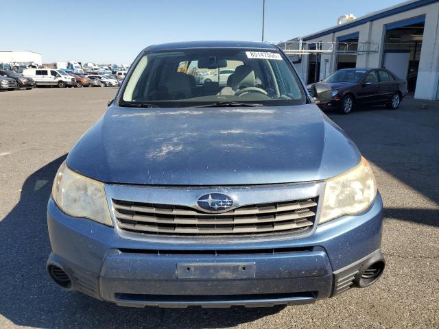 JF2SH61689H791529 - 2009 SUBARU FORESTER 2.5X BLUE photo 5