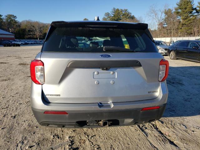 1FM5K8AWXLGB22468 - 2020 FORD EXPLORER POLICE INTERCEPTOR 银色 照片 6