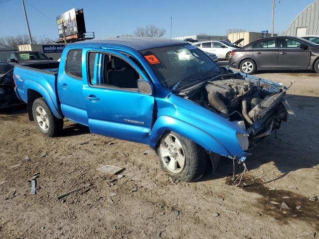 5TEJU62N38Z521715 - 2008 TOYOTA TACOMA DOUBLE CAB PRERUNNER BLUE photo 4