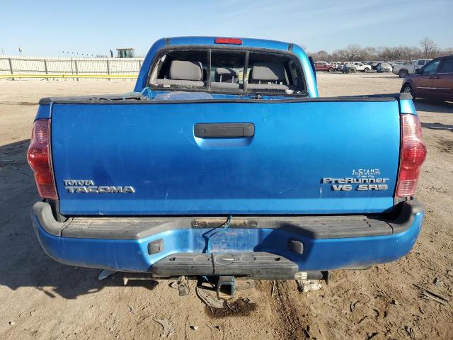 5TEJU62N38Z521715 - 2008 TOYOTA TACOMA DOUBLE CAB PRERUNNER BLUE photo 6