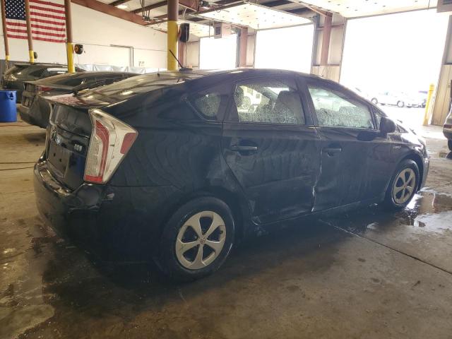 JTDKN3DU0C5469217 - 2012 TOYOTA PRIUS BLACK photo 3