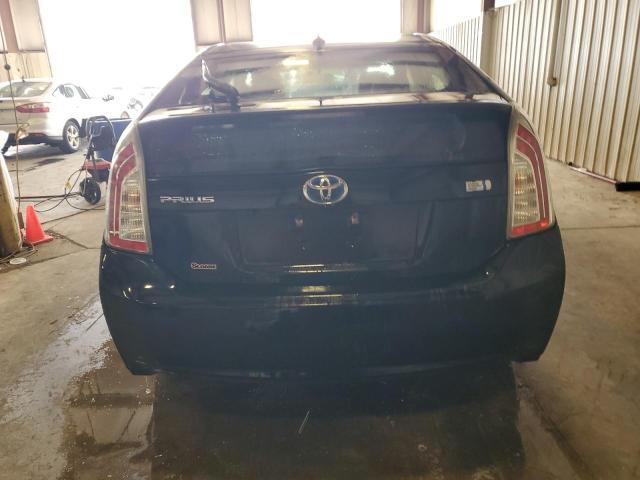 JTDKN3DU0C5469217 - 2012 TOYOTA PRIUS BLACK photo 6