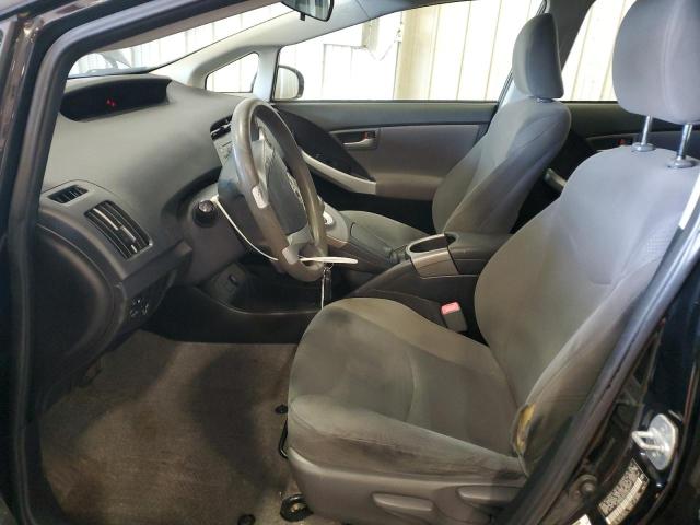 JTDKN3DU0C5469217 - 2012 TOYOTA PRIUS BLACK photo 7
