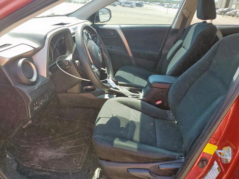 2T3BFREV7EW139724 - 2014 TOYOTA RAV4 LE RED photo 7