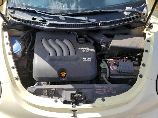 3VWCM31Y35M314881 - 2005 VOLKSWAGEN NEW BEETLE GLS 黄色 照片 11